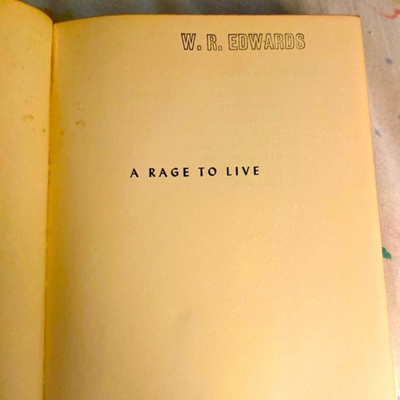 A RAGE TO LIVE JOHN O’HARA SIGNED COPY Hardback EUC - Picture 6 of 8